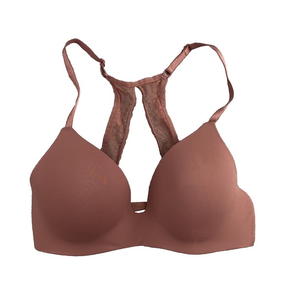 Victoria's Secret Other - Victoria's Secret Women's Not Wire Push Up Bra Womens‎ 32C Orange Brown Coquette